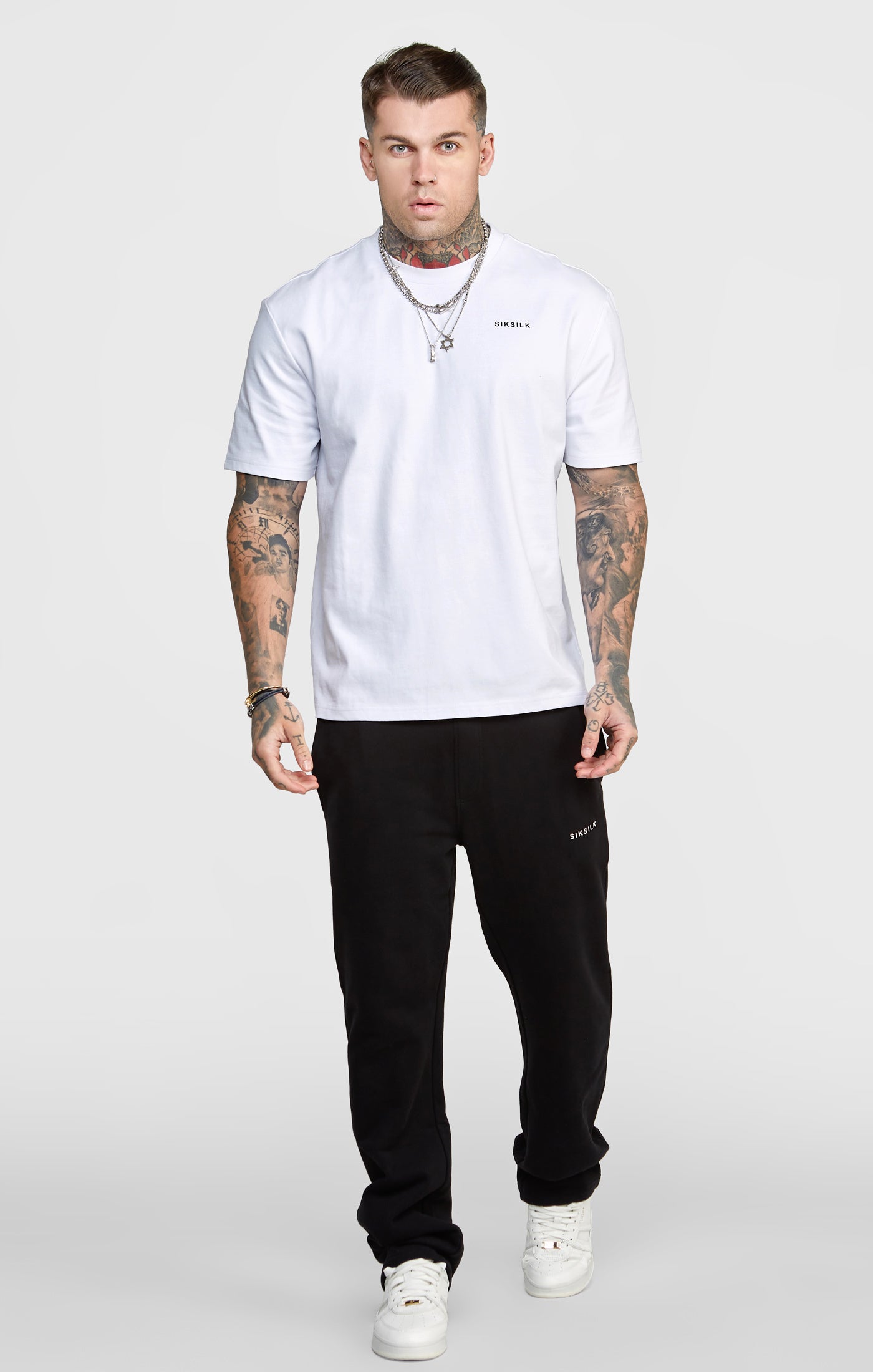 Load image into Gallery viewer, Black Open Cuff Jogger Pant (2)