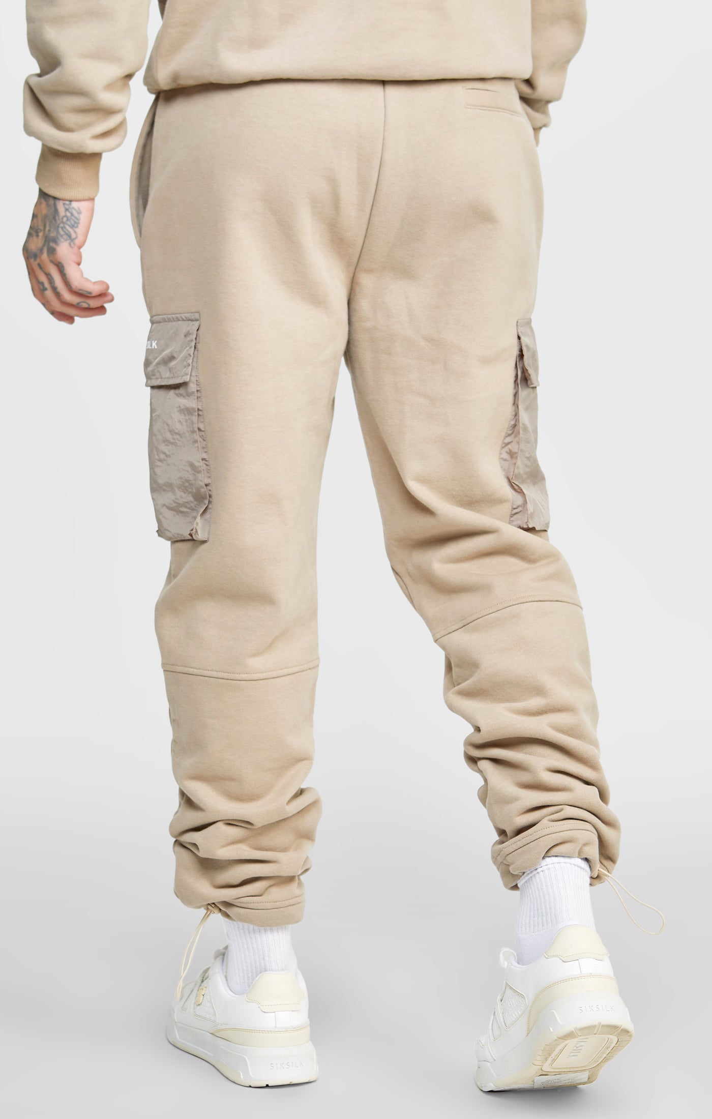 Load image into Gallery viewer, Tan Contrast Pocket Cargo Pant (3)