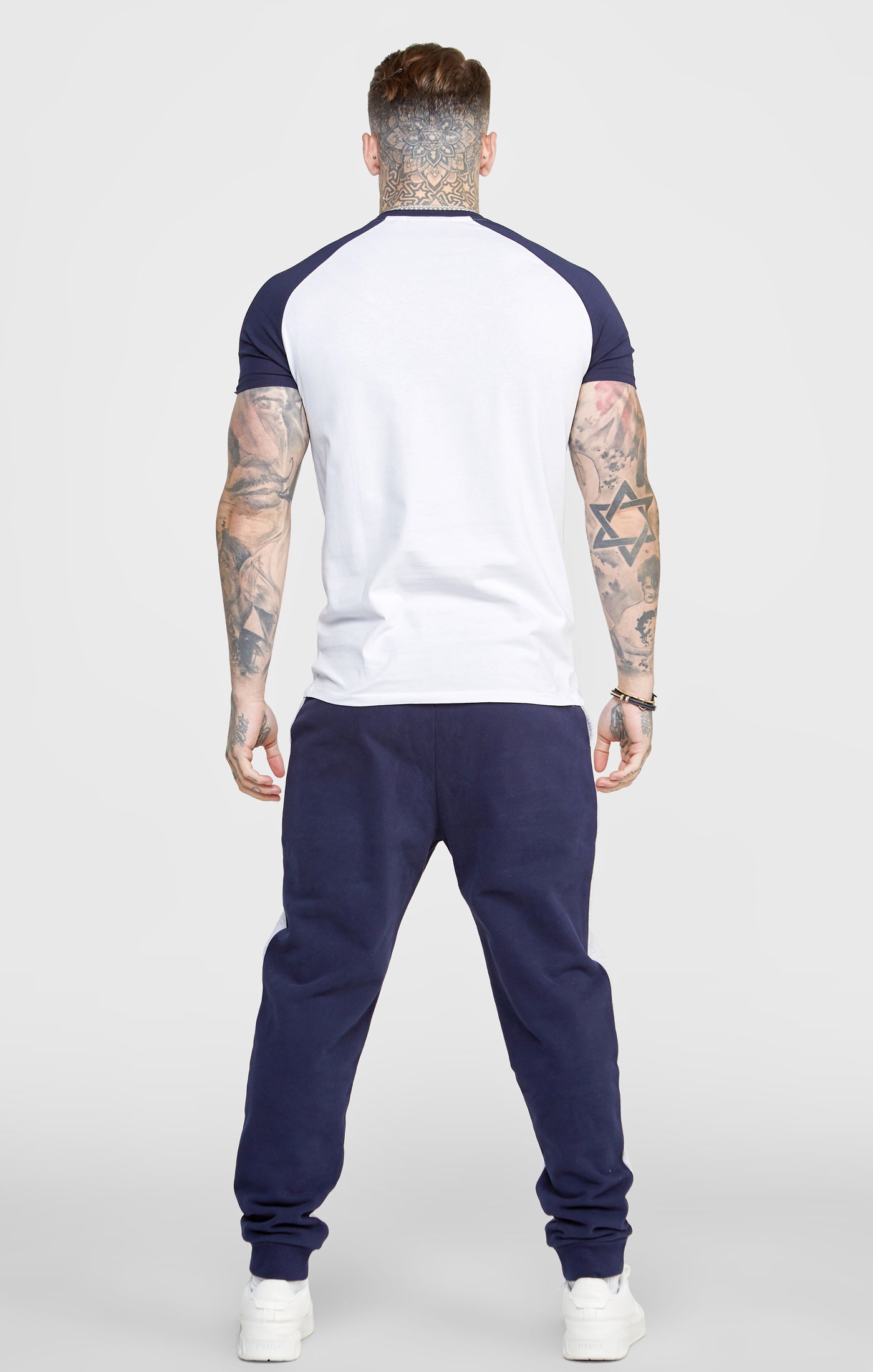 Load image into Gallery viewer, Navy Contrast Jogger (4)