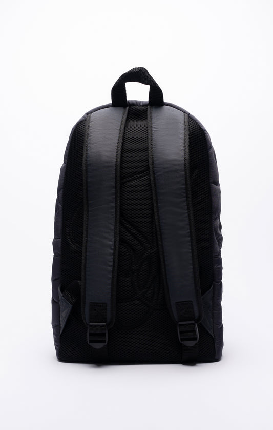 Charcoal Quilted Backpack
