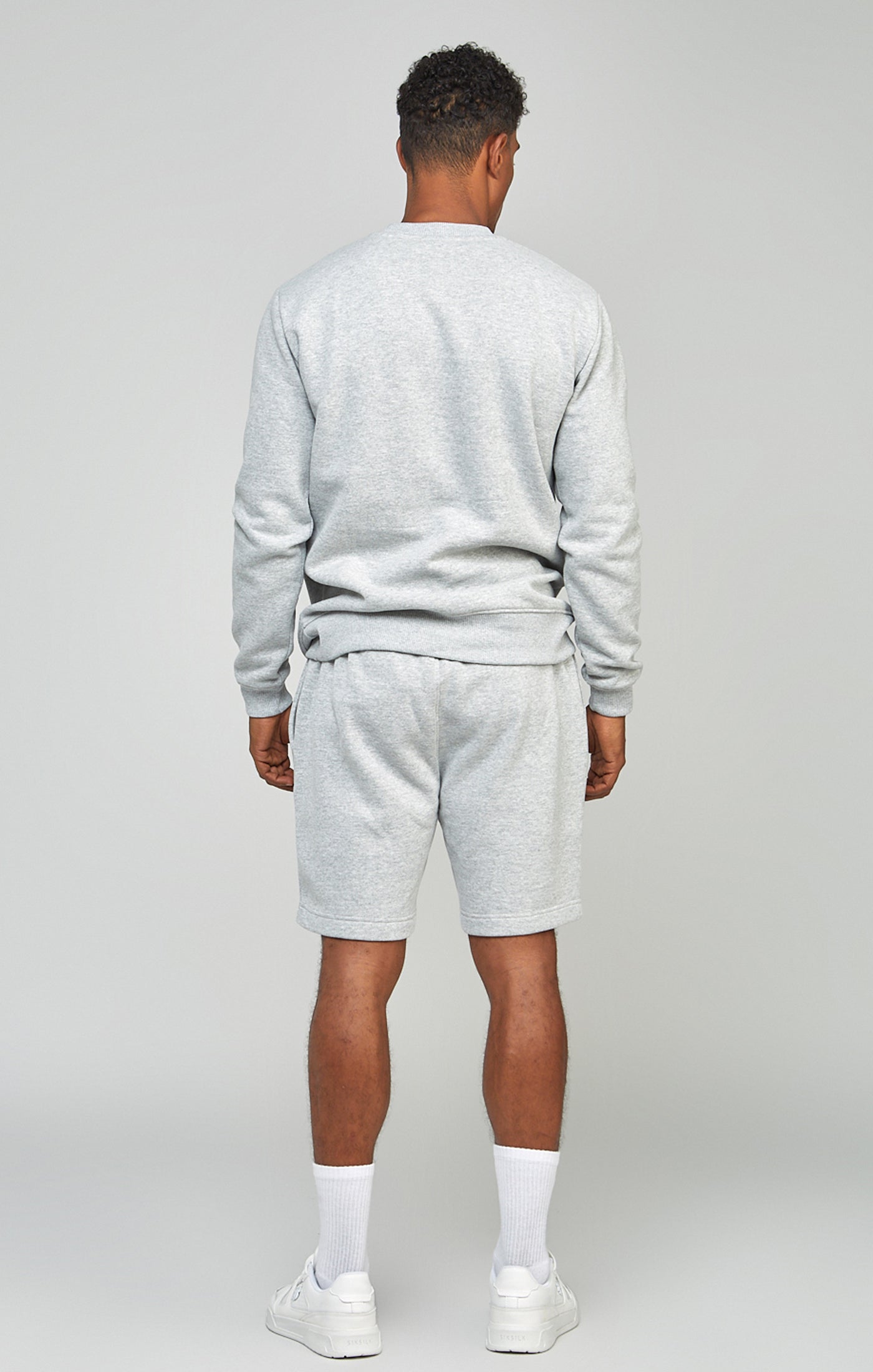 Load image into Gallery viewer, Grey Script Embroidery Sweatshirt (4)
