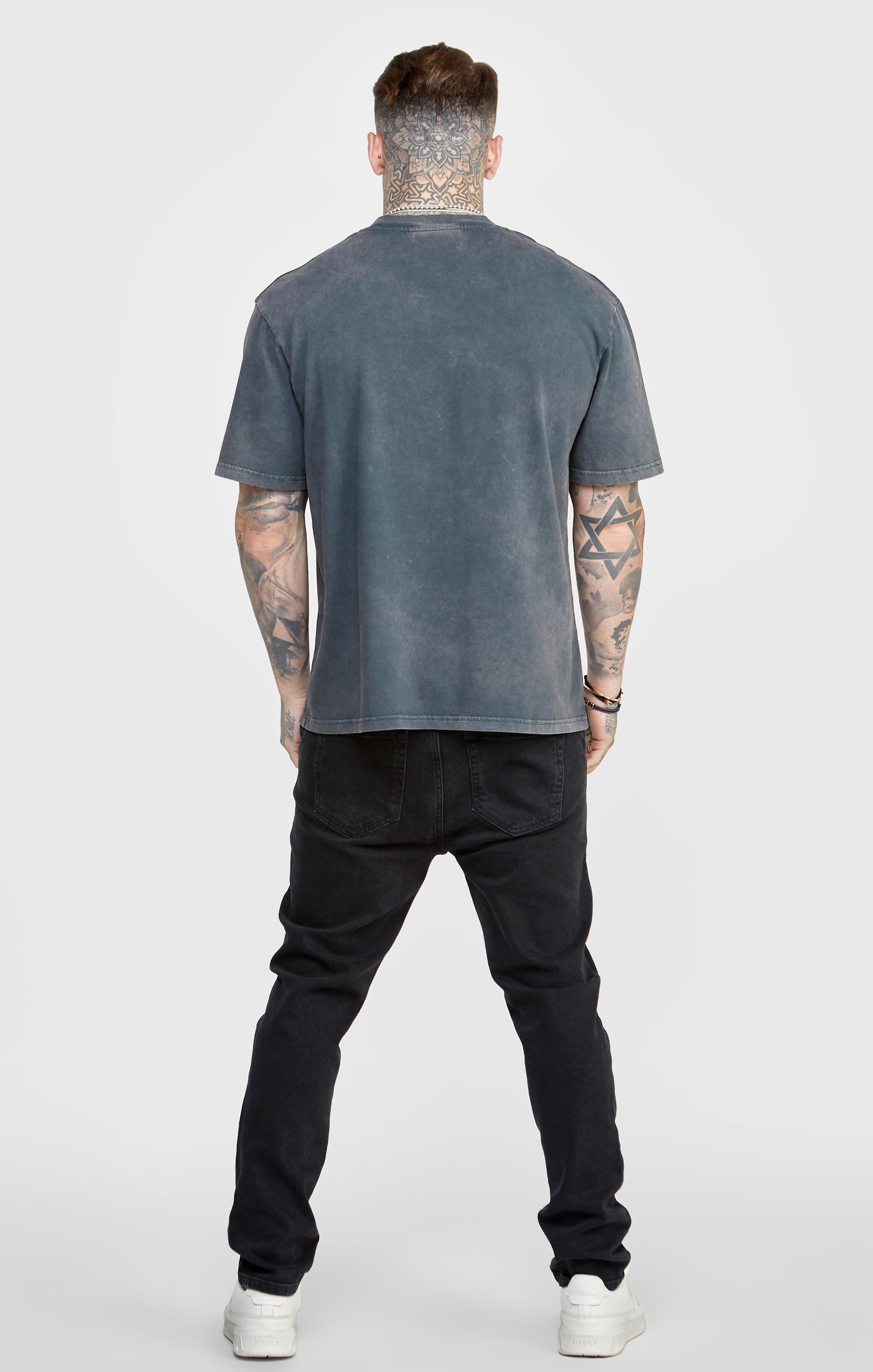 Load image into Gallery viewer, Black Graphic Oversized T-Shirt (4)