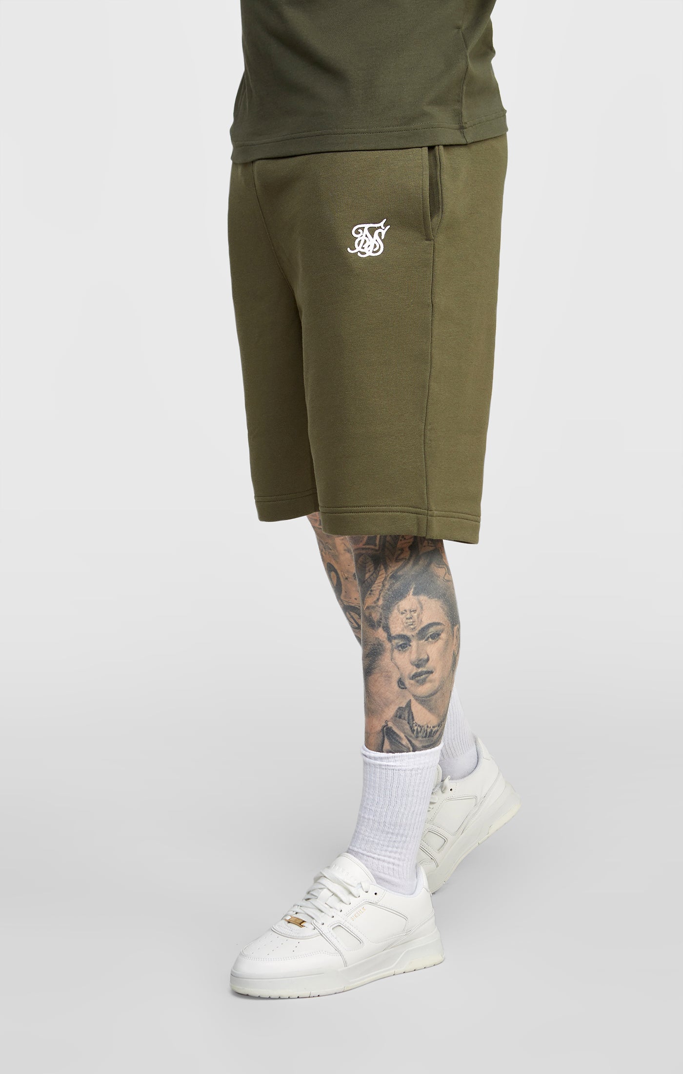 Load image into Gallery viewer, Khaki Essential Fleece Short