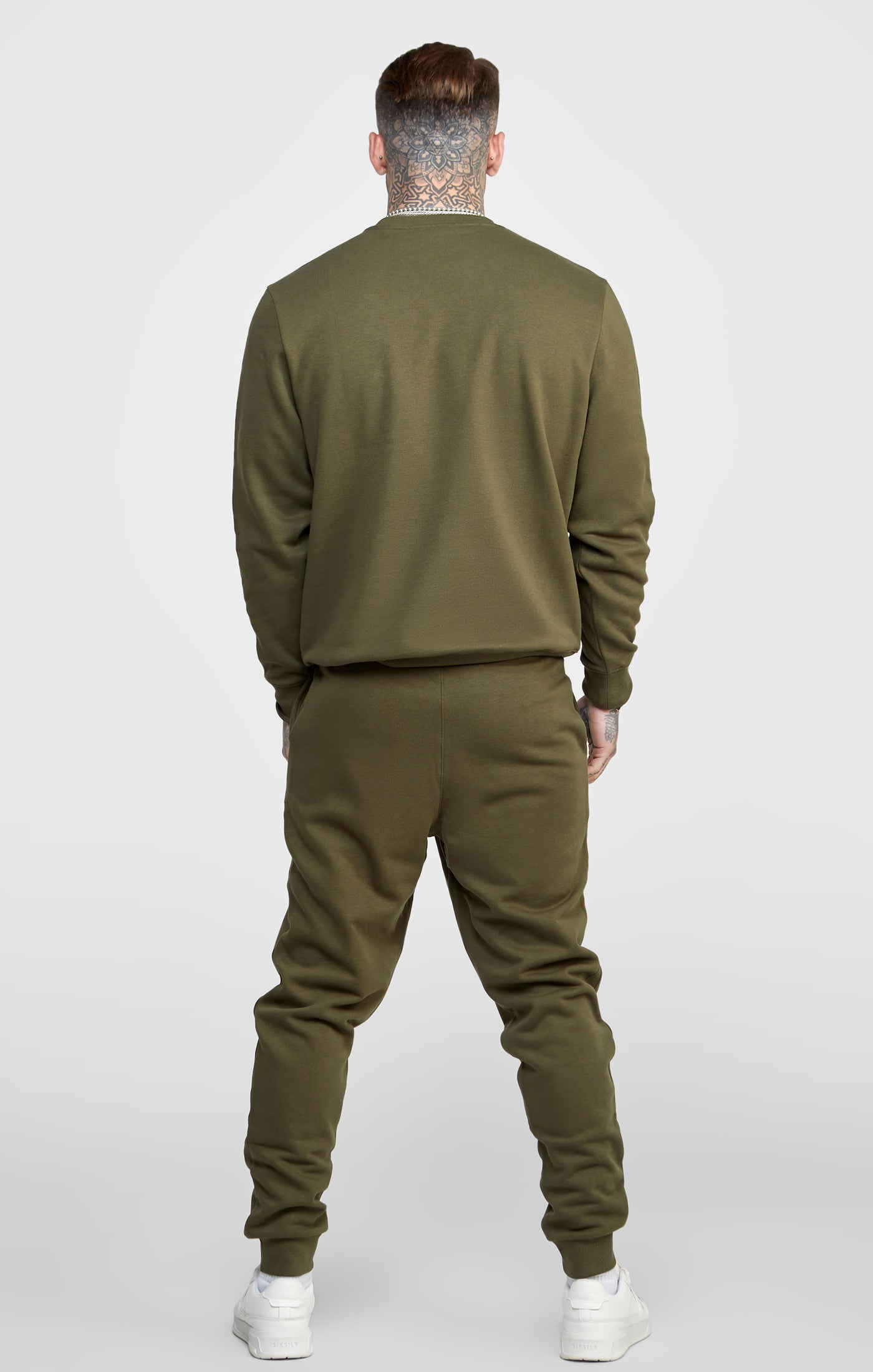 Load image into Gallery viewer, Khaki Essential Cuffed Jogger (4)