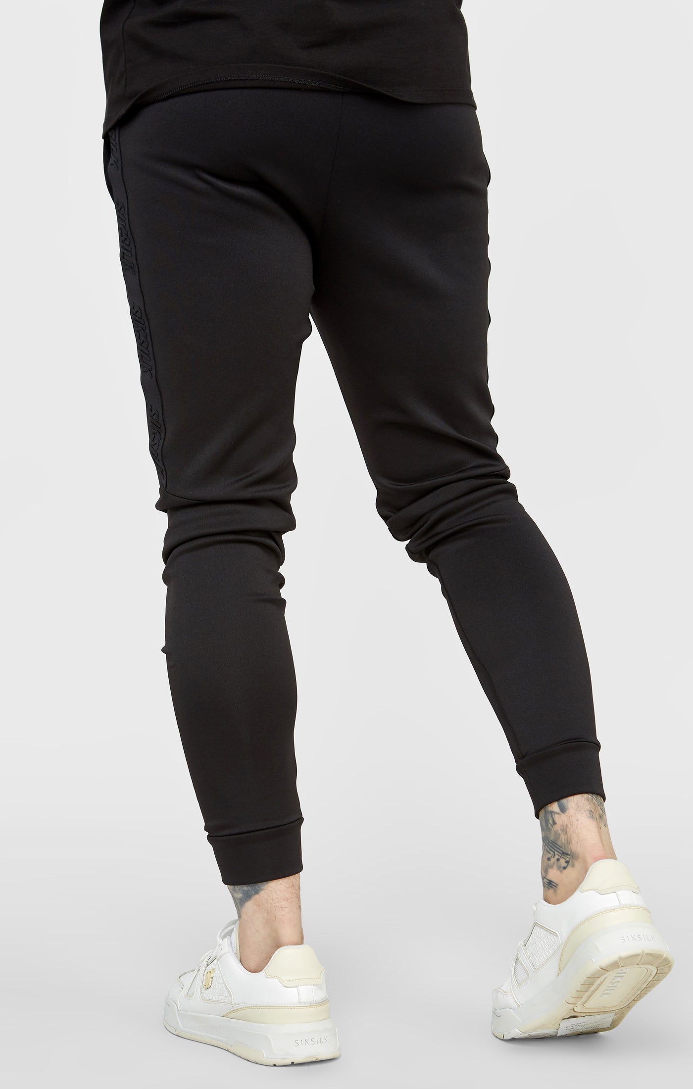 Load image into Gallery viewer, Black Cuffed Jogger (3)