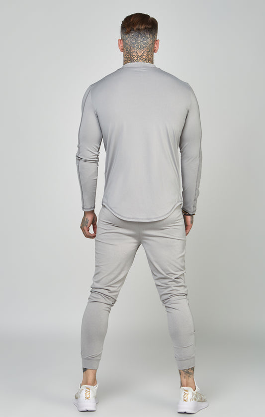 Grey Sports Muscle Fit Track Pant