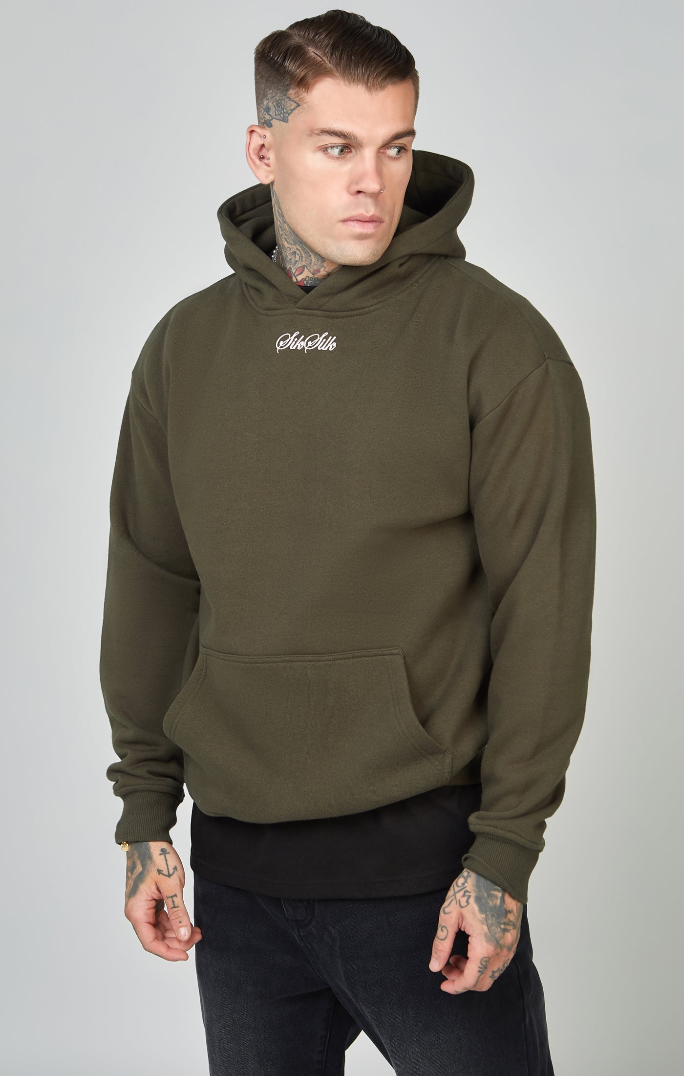 Load image into Gallery viewer, Script Logo Oversized Hoodie (3)