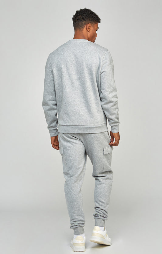 Grey Marl Essential Sweatshirt