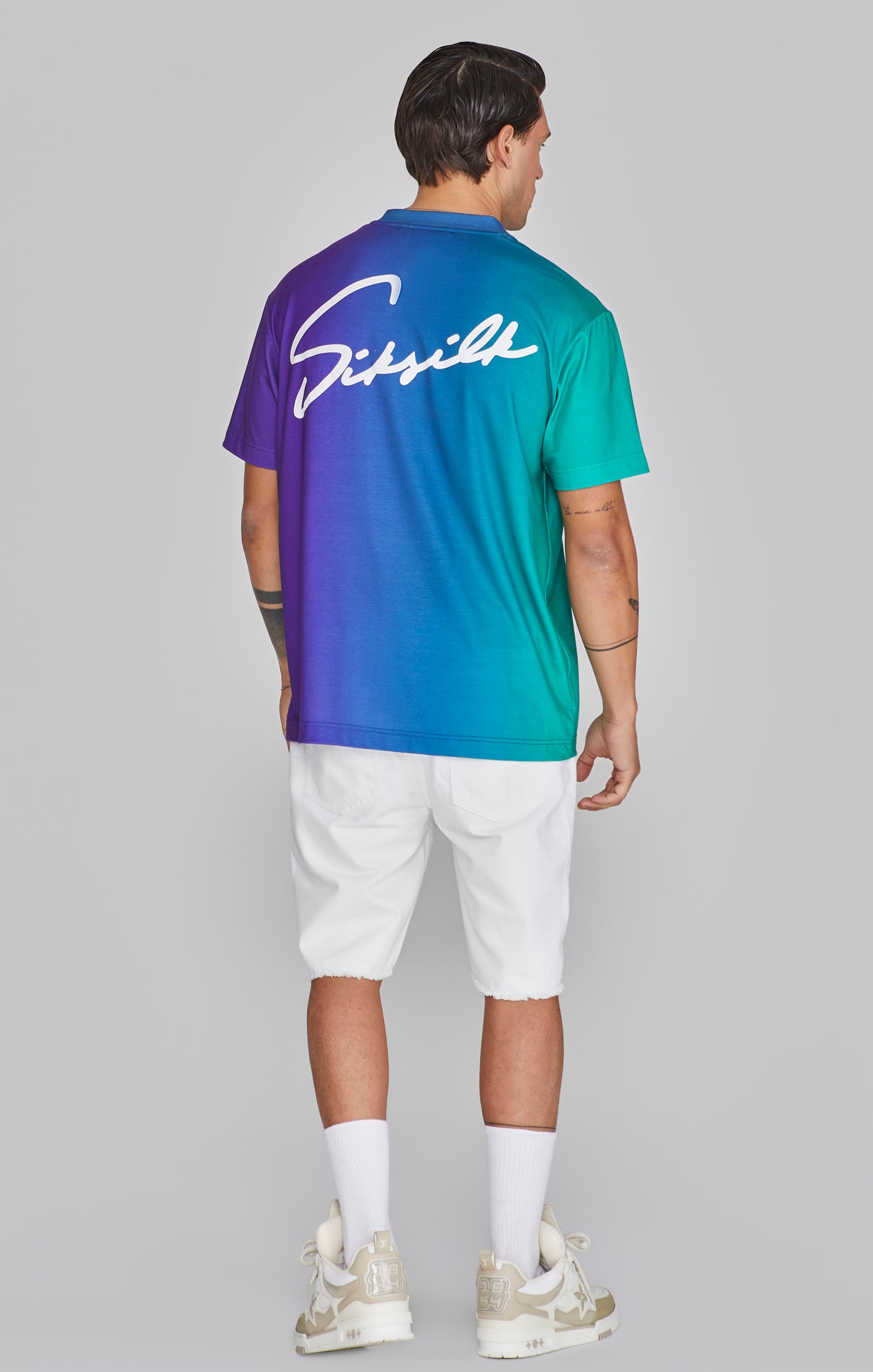 Load image into Gallery viewer, Script Fade T-Shirt (4)