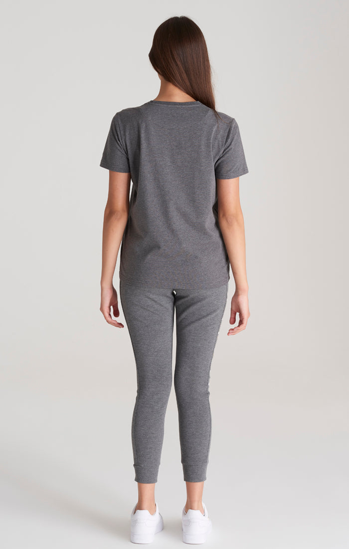 Load image into Gallery viewer, Girls Grey Marl Signature Track Pant (4)