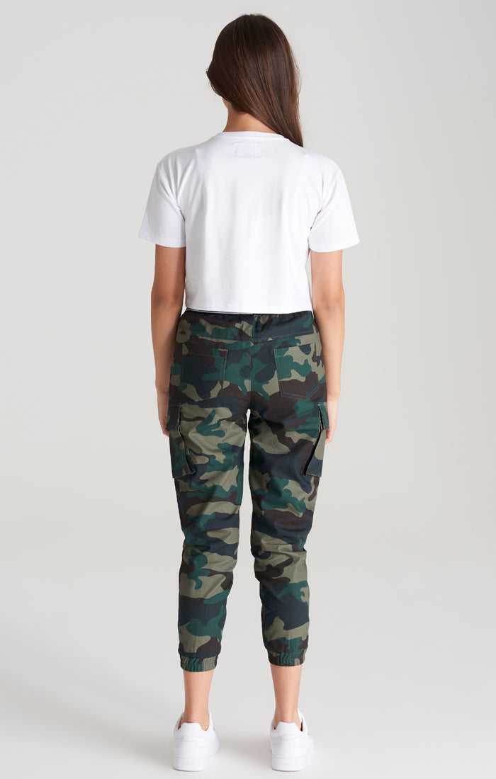 Load image into Gallery viewer, Girls Camo Taped Cargo Pant (6)