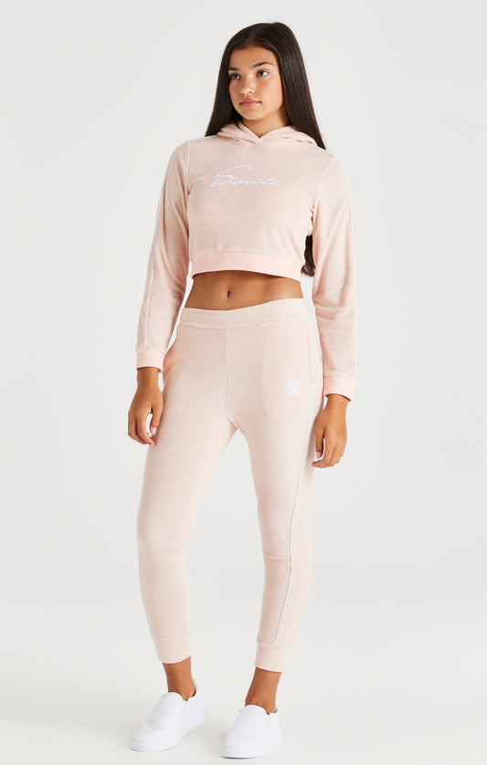 SikSilk Towelling Joggers - Pink