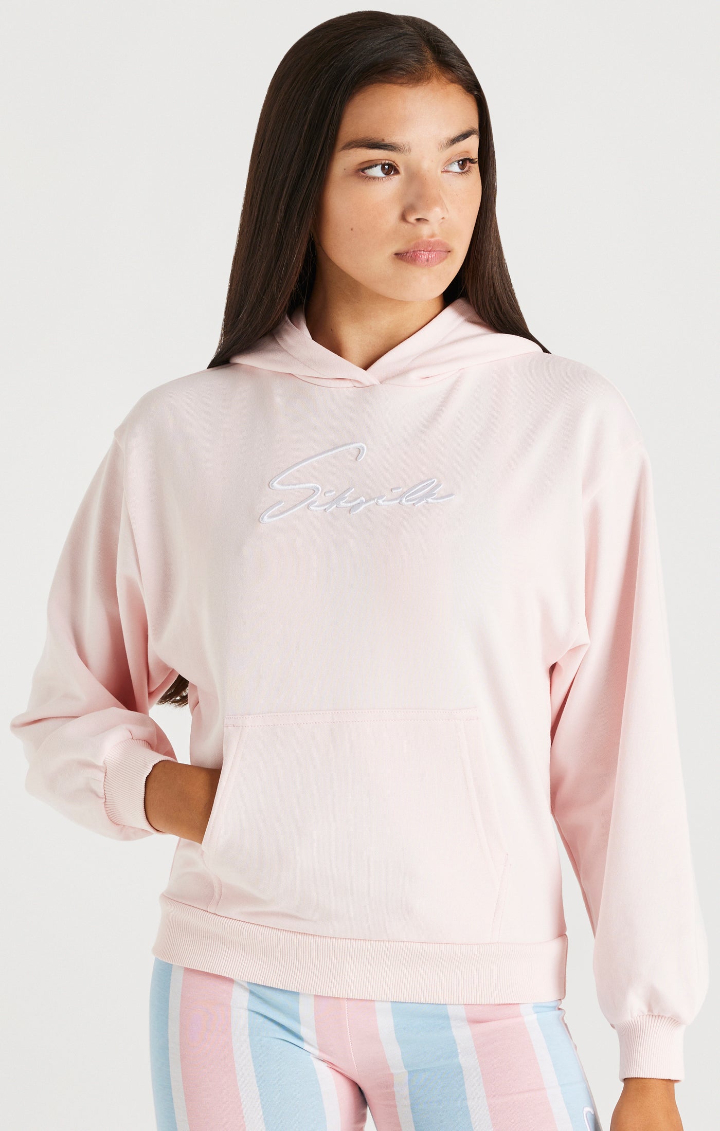 Load image into Gallery viewer, SikSilk Relaxed Fit Signature Hoodie - Pink