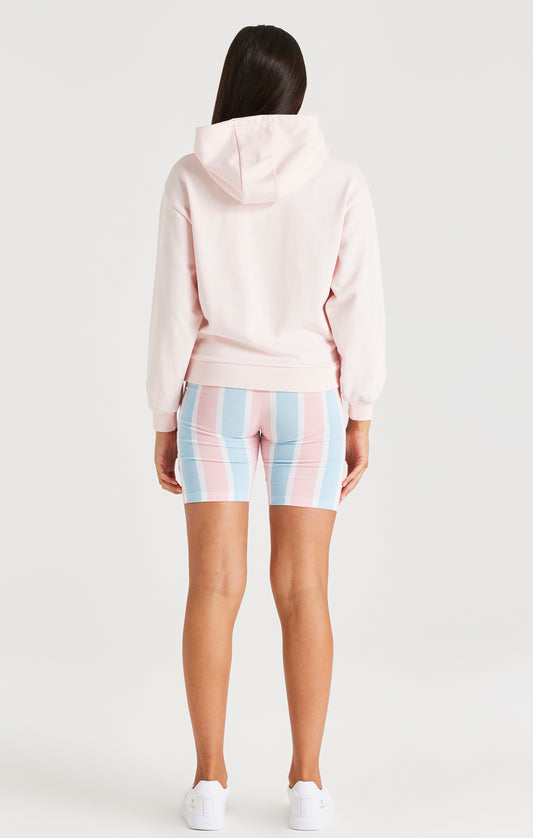 SikSilk Relaxed Fit Signature Hoodie - Pink