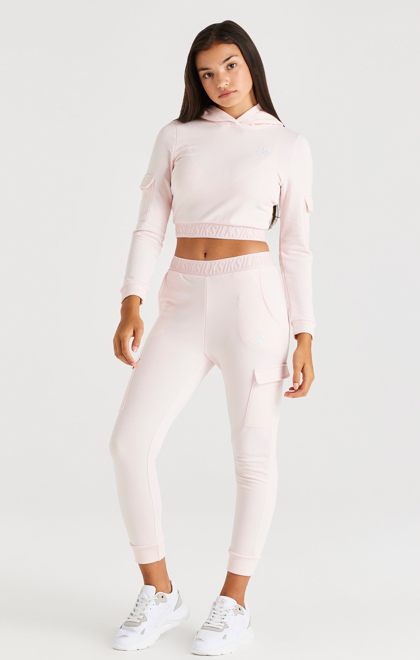 Load image into Gallery viewer, SikSilk Taped Cargo Pants - Pink (3)