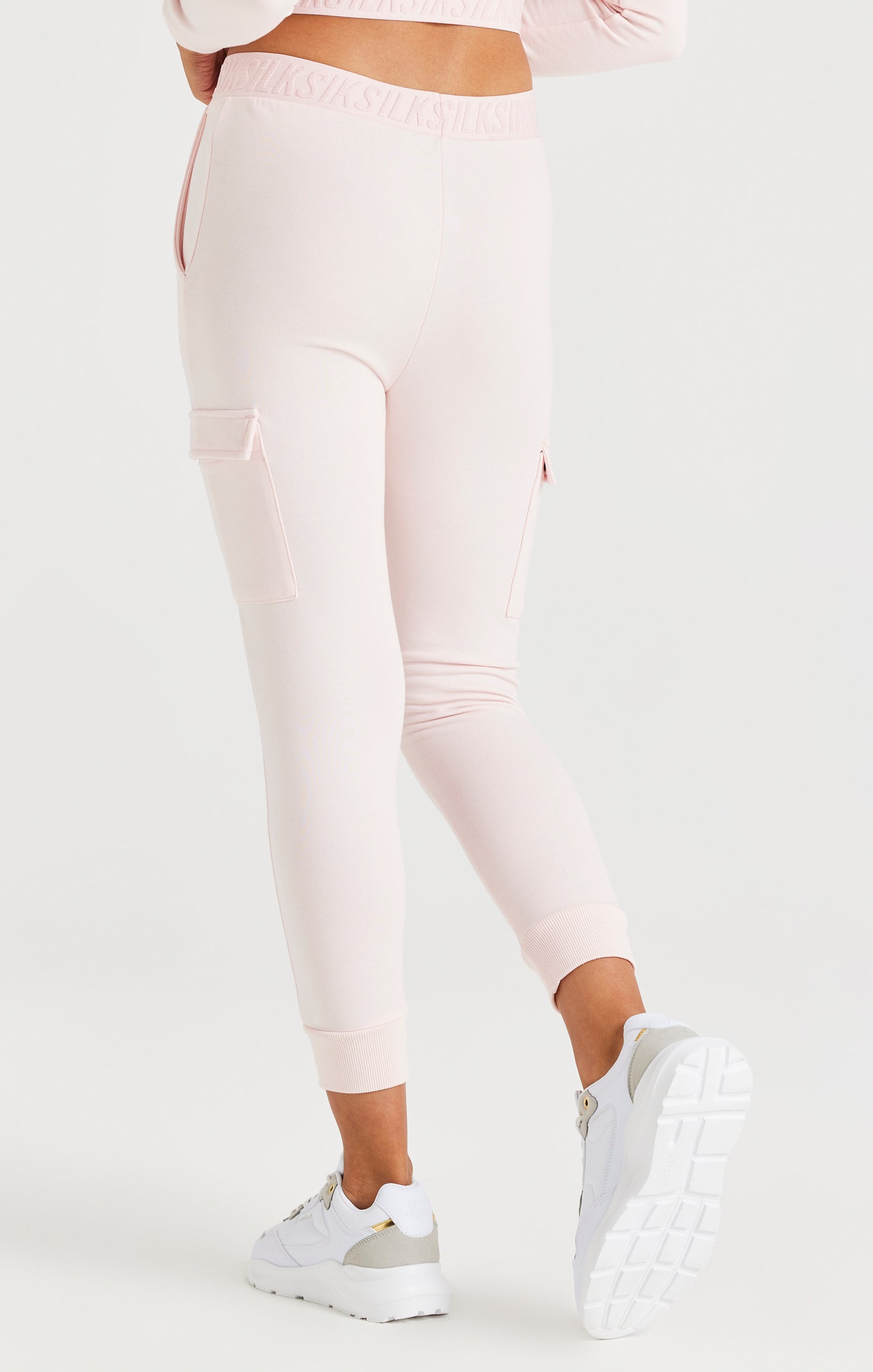Load image into Gallery viewer, SikSilk Taped Cargo Pants - Pink (2)