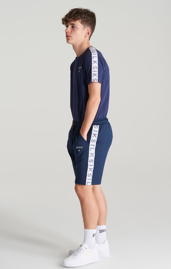 Load image into Gallery viewer, Boys Navy Taped Short (1)