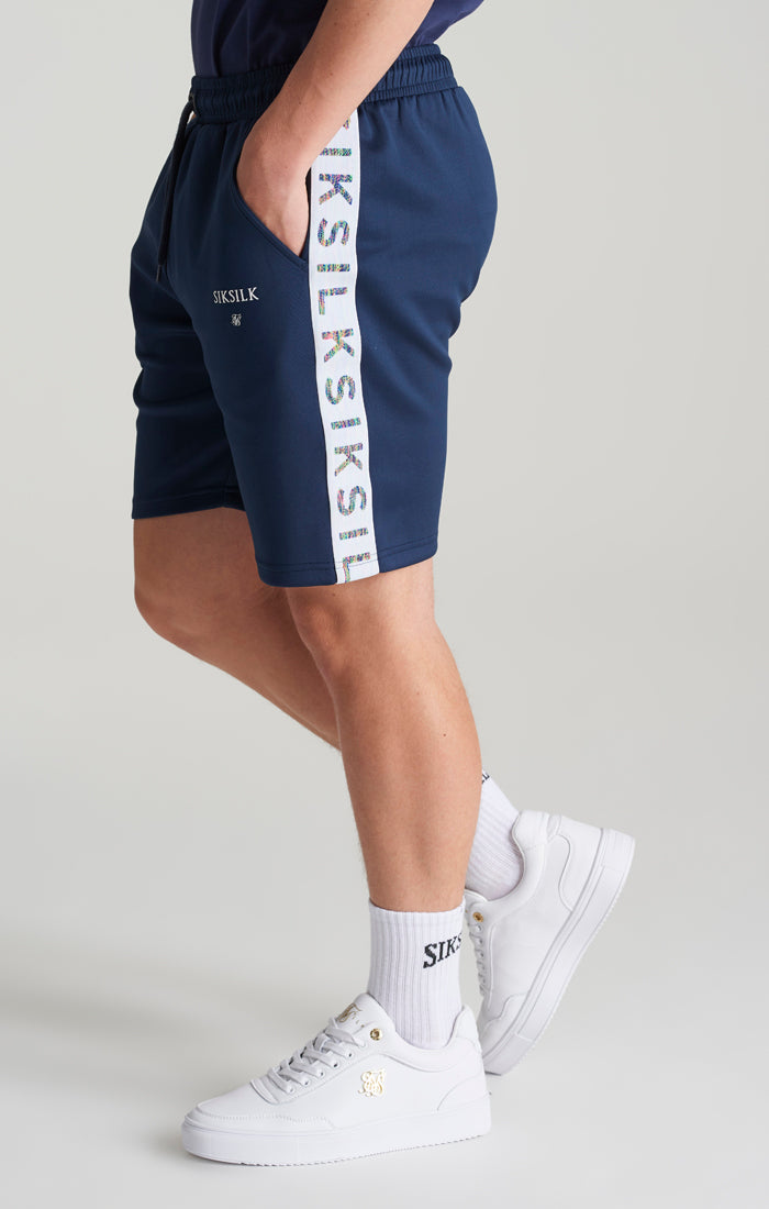 Load image into Gallery viewer, Boys Navy Taped Short
