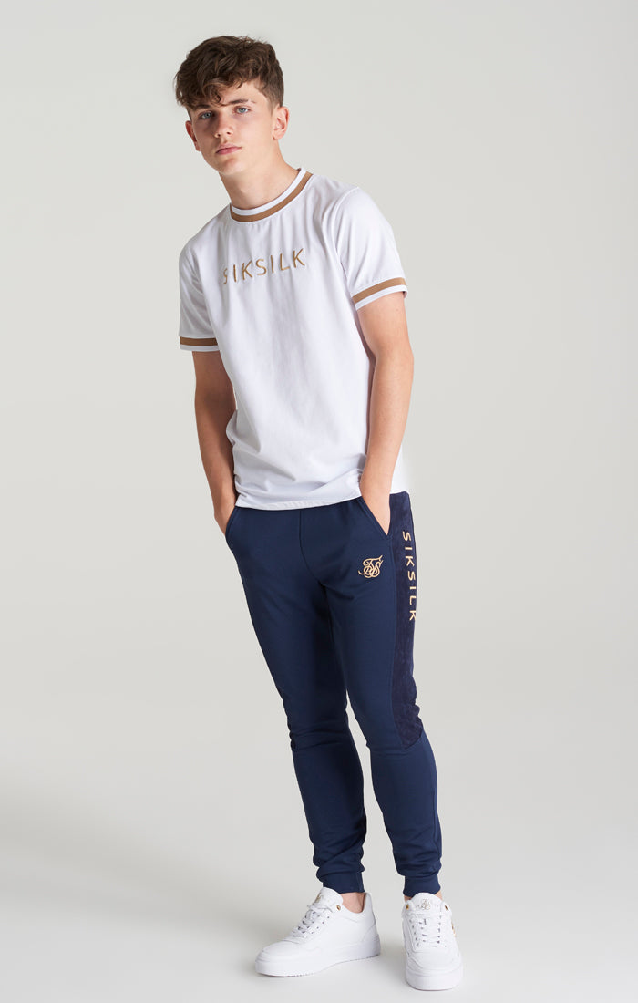 Load image into Gallery viewer, Boys Navy Mesh Jogger (6)
