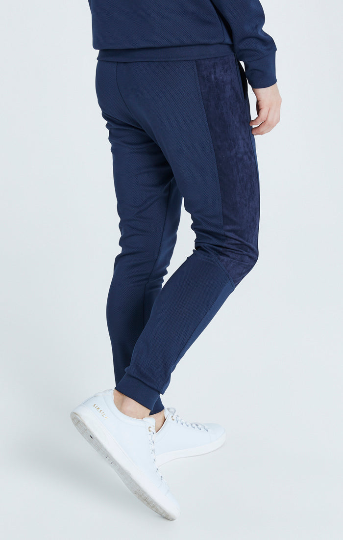Load image into Gallery viewer, Boys Navy Mesh Jogger (4)