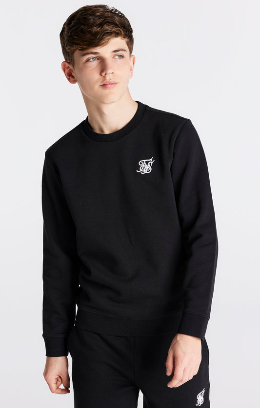 Boys Black Essentials Sweatshirt