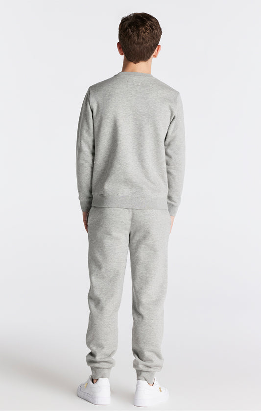 Boys Grey Marl Essentials Sweatshirt
