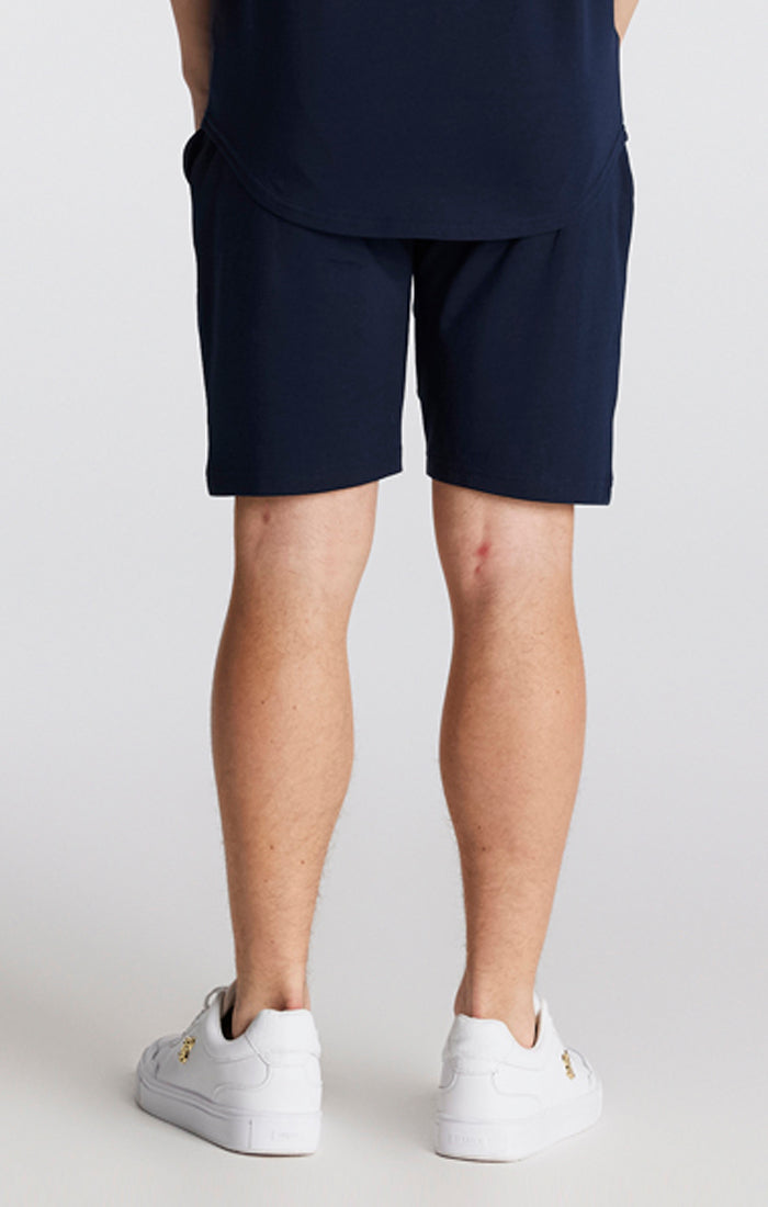 Load image into Gallery viewer, SikSilk Twin Set Tee &amp; Shorts - Navy (7)