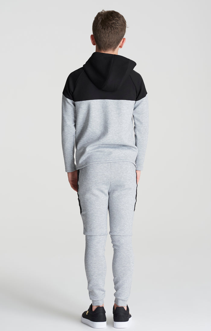 Load image into Gallery viewer, Boys Grey Poly Taped Tracksuit (2)