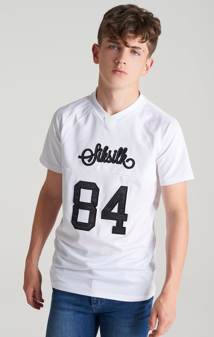 Load image into Gallery viewer, Boys White Retro T-Shirt