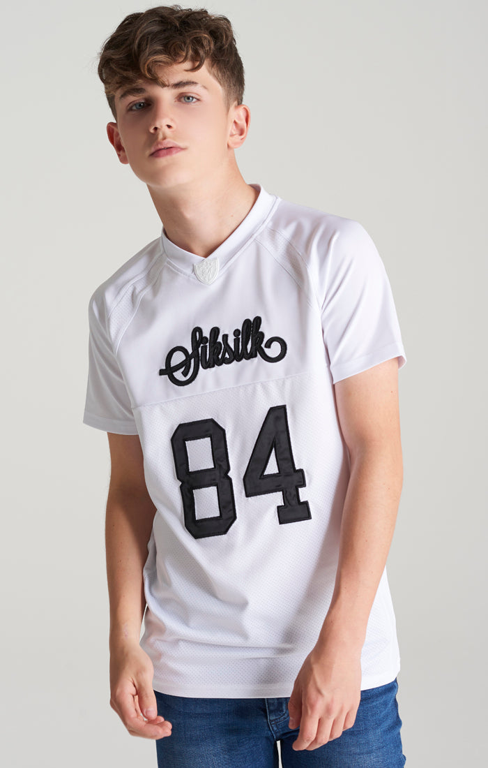 Load image into Gallery viewer, Boys White Retro T-Shirt (1)