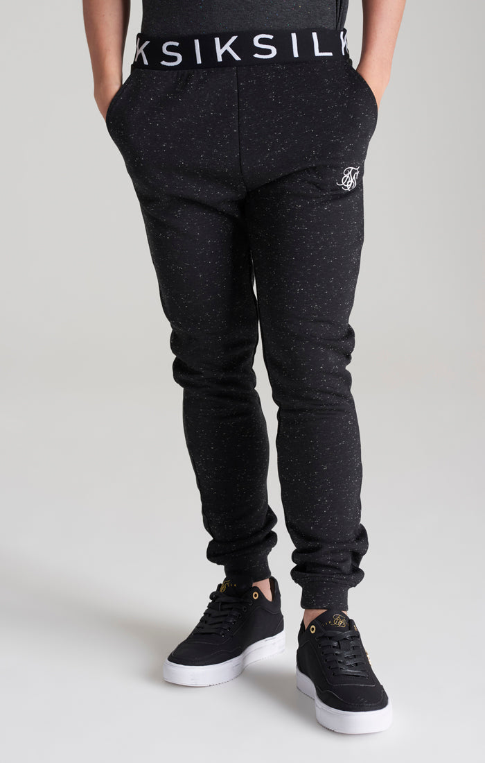 Load image into Gallery viewer, Boys Black Neps Jogger (1)