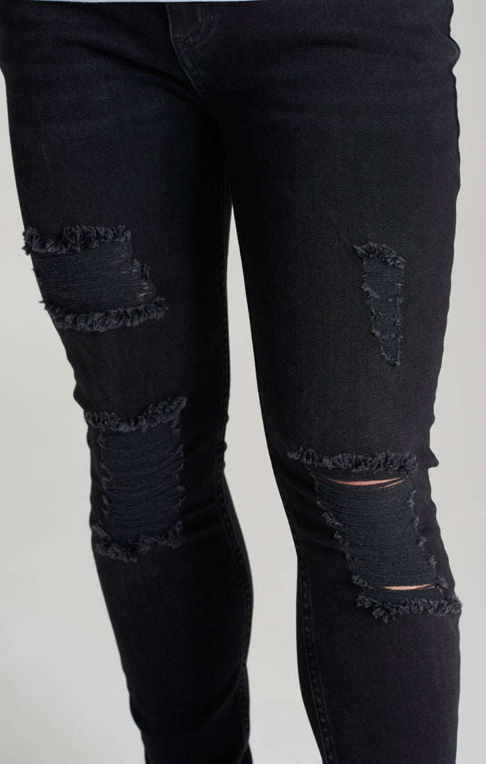 Load image into Gallery viewer, Boys Distressed Skinny Denim Jean (1)