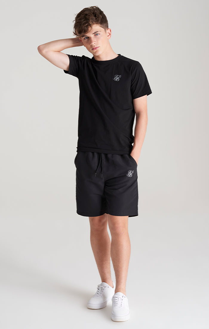 Load image into Gallery viewer, Boys Black Logo T-Shirt (1)