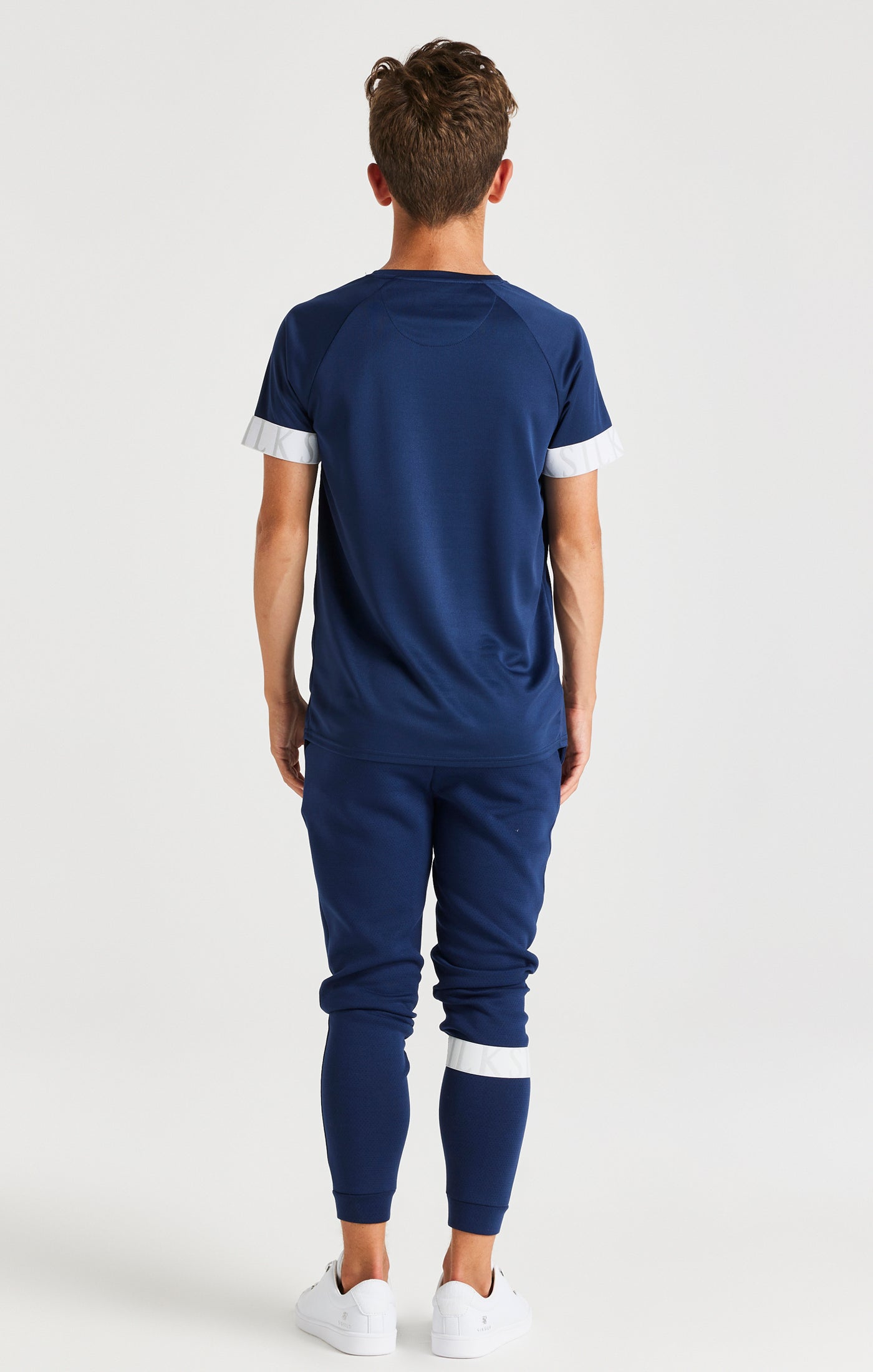 Load image into Gallery viewer, SikSilk Dynamic Tech Tee - Navy (4)