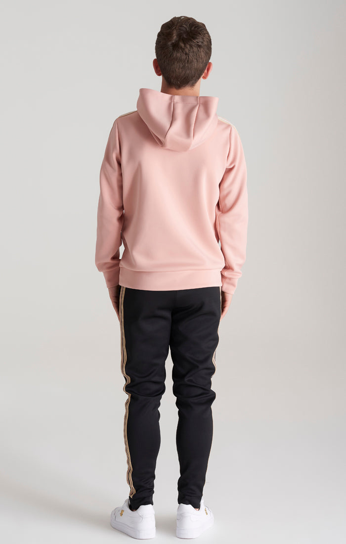 Load image into Gallery viewer, Boys Pink Taped Overhead Hoodie (6)