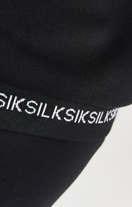 SikSilk Mono Imperial Zip Through - Black