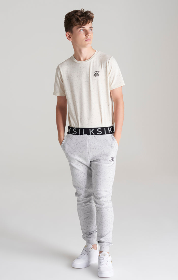 Load image into Gallery viewer, Boys Grey Neps Jogger (3)
