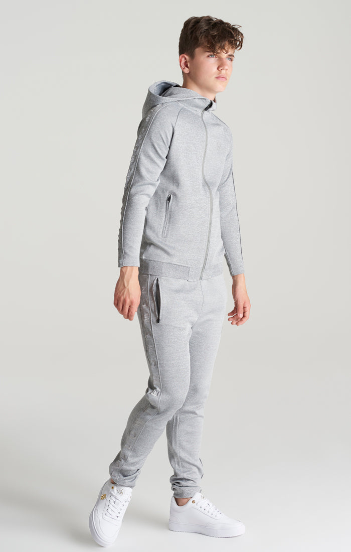 Load image into Gallery viewer, Boys Grey Marl Panelled Jogger (5)