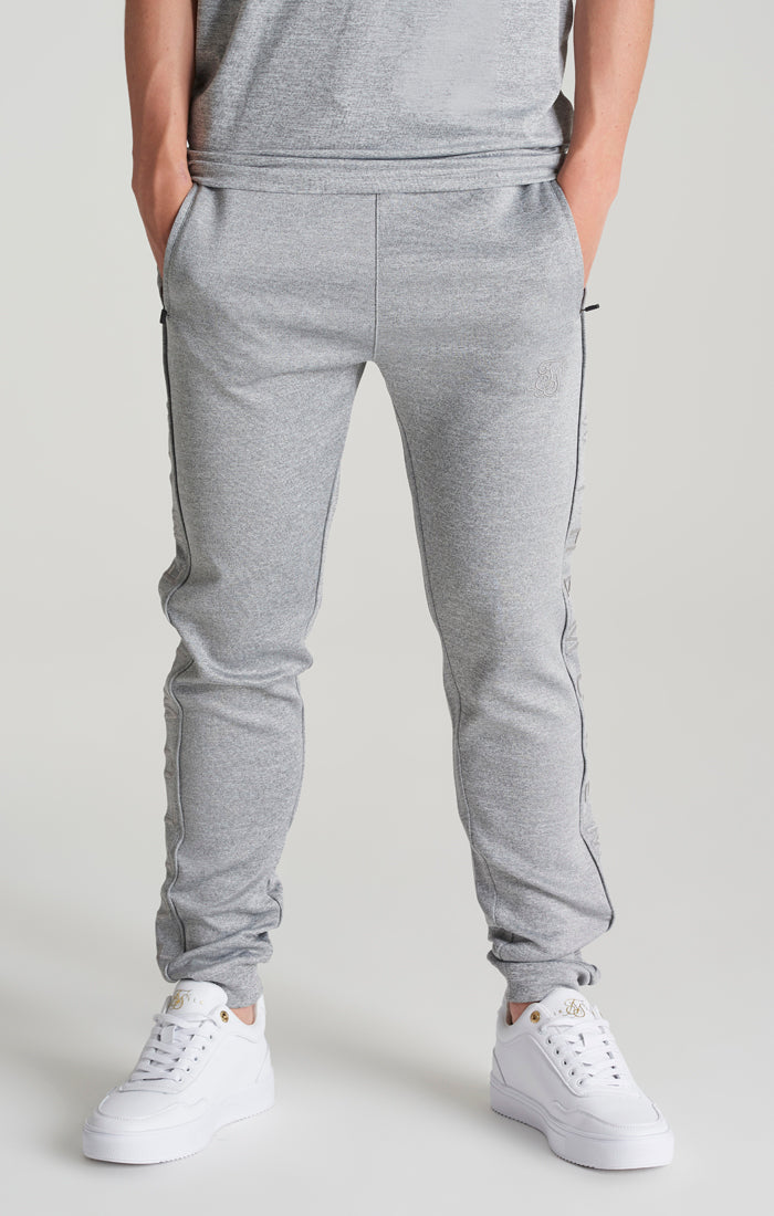 Load image into Gallery viewer, Boys Grey Marl Panelled Jogger (2)