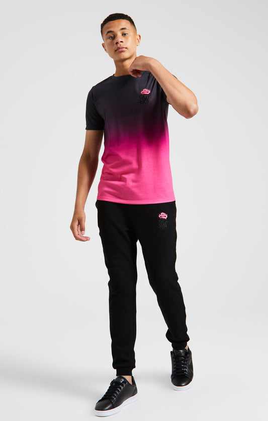 Boys Messi x SikSilk Pink Fade T-Shirt