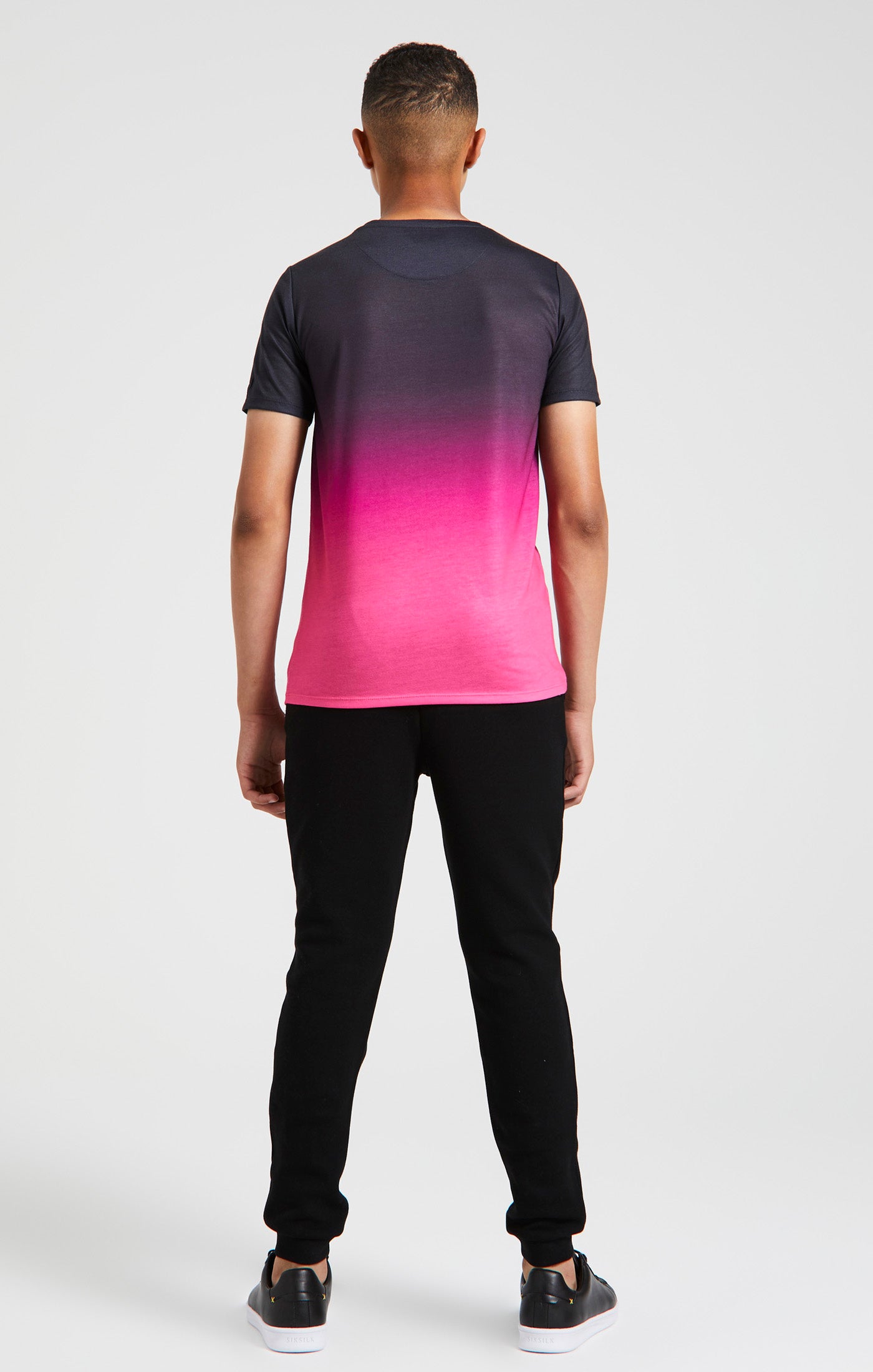 Load image into Gallery viewer, Boys Messi x SikSilk Pink Fade T-Shirt (5)