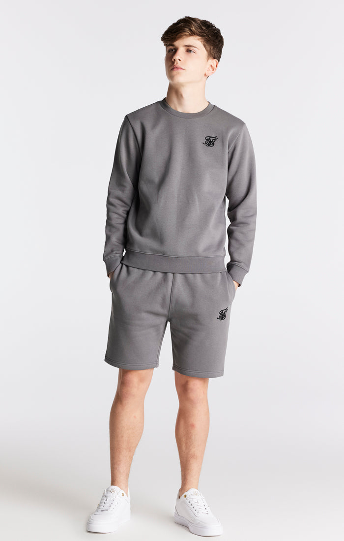 Load image into Gallery viewer, Boys Grey Essentials Sweatshirt (2)