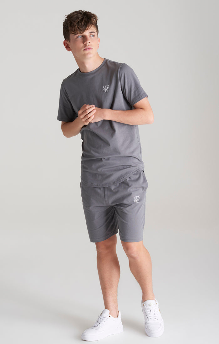 Load image into Gallery viewer, Boys Grey T-Shirt And Short Twin Set