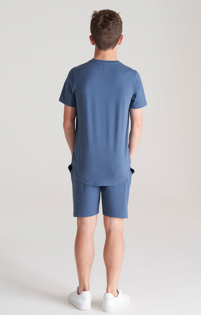 Load image into Gallery viewer, Boys Blue T-Shirt And Short Twin Set (5)
