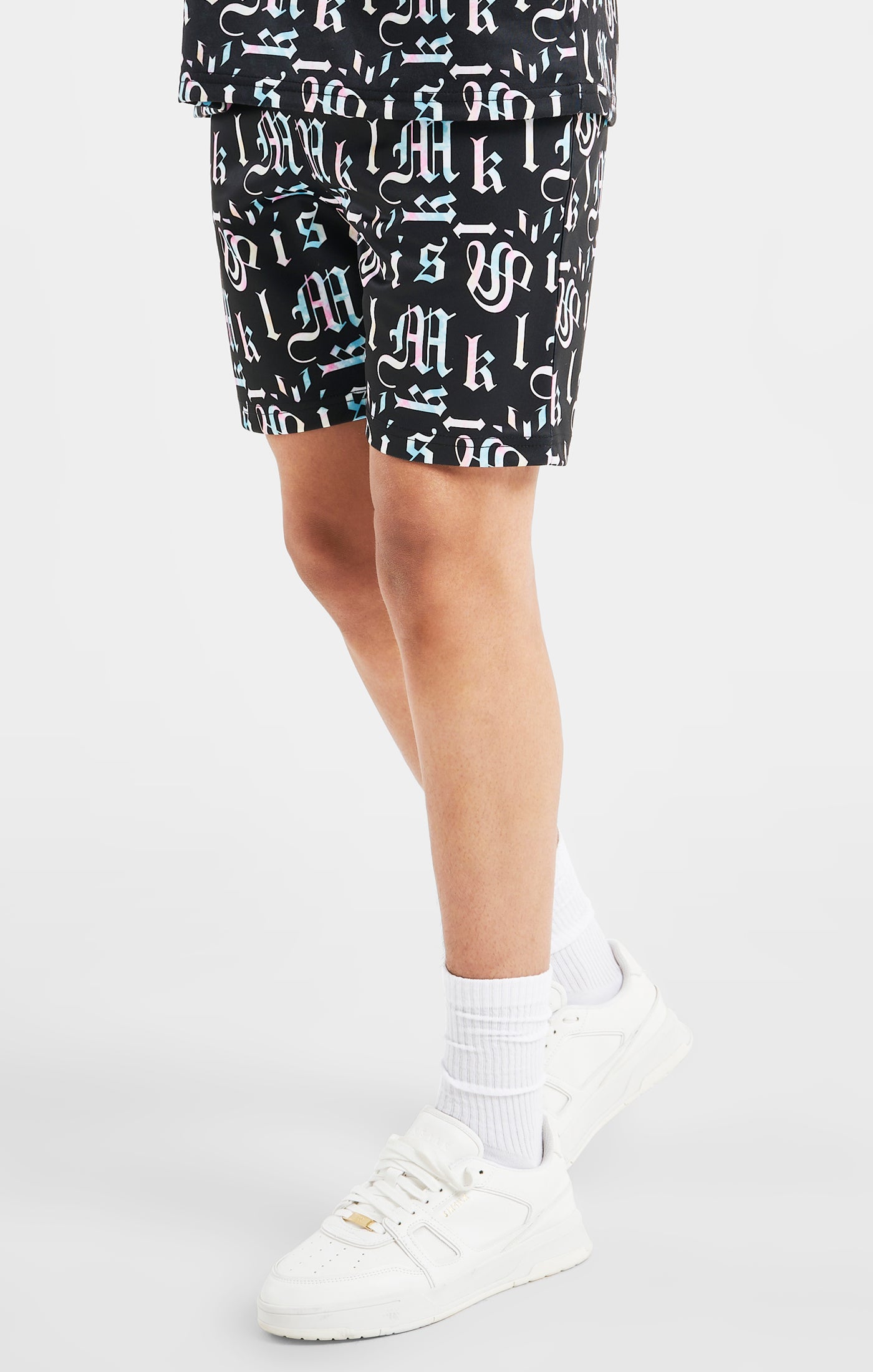 Load image into Gallery viewer, Boys Messi x SikSilk Black Printed Short