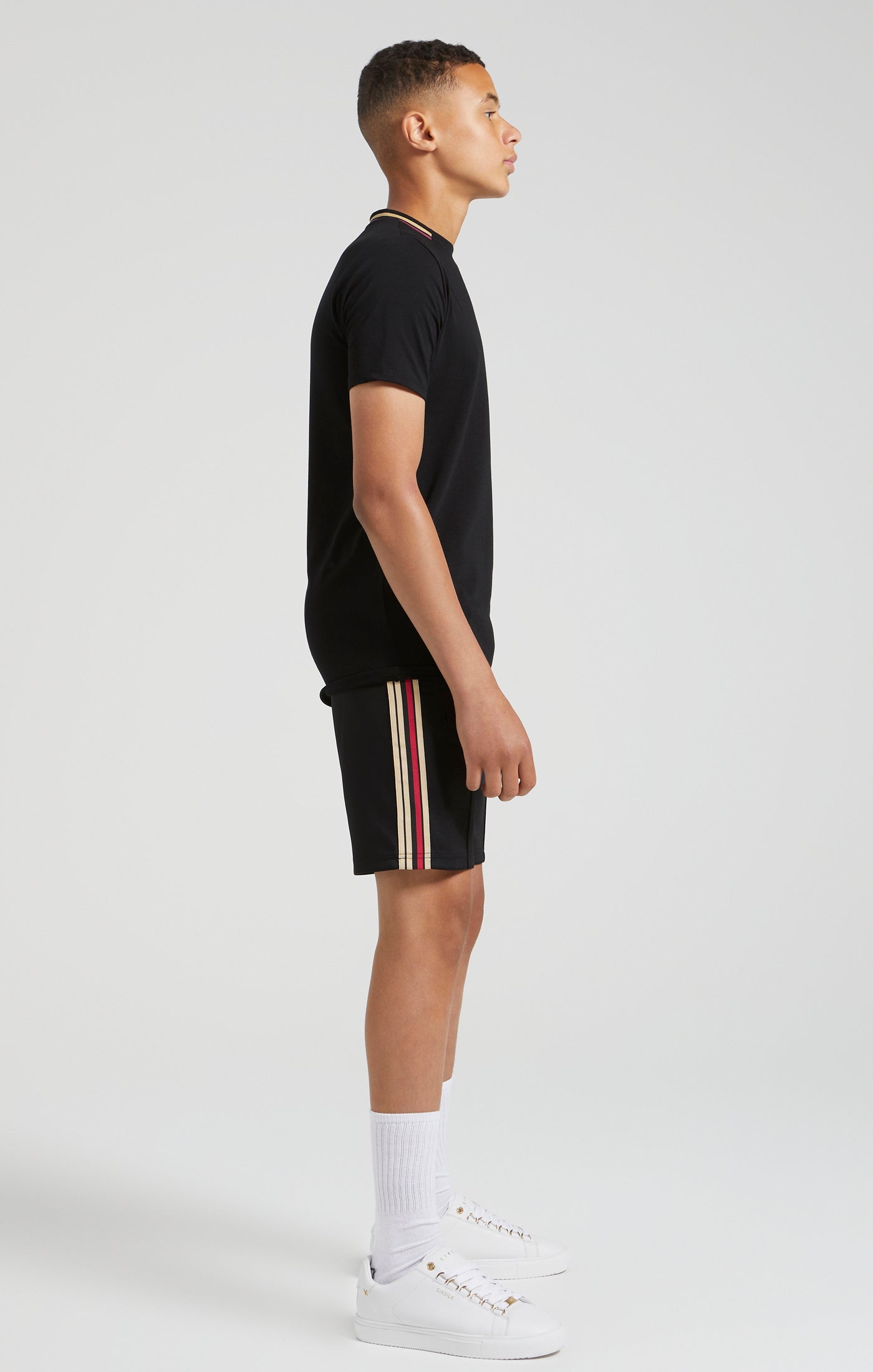 Load image into Gallery viewer, Messi x SikSilk Loose Fit Elasticated Shorts - Black (5)
