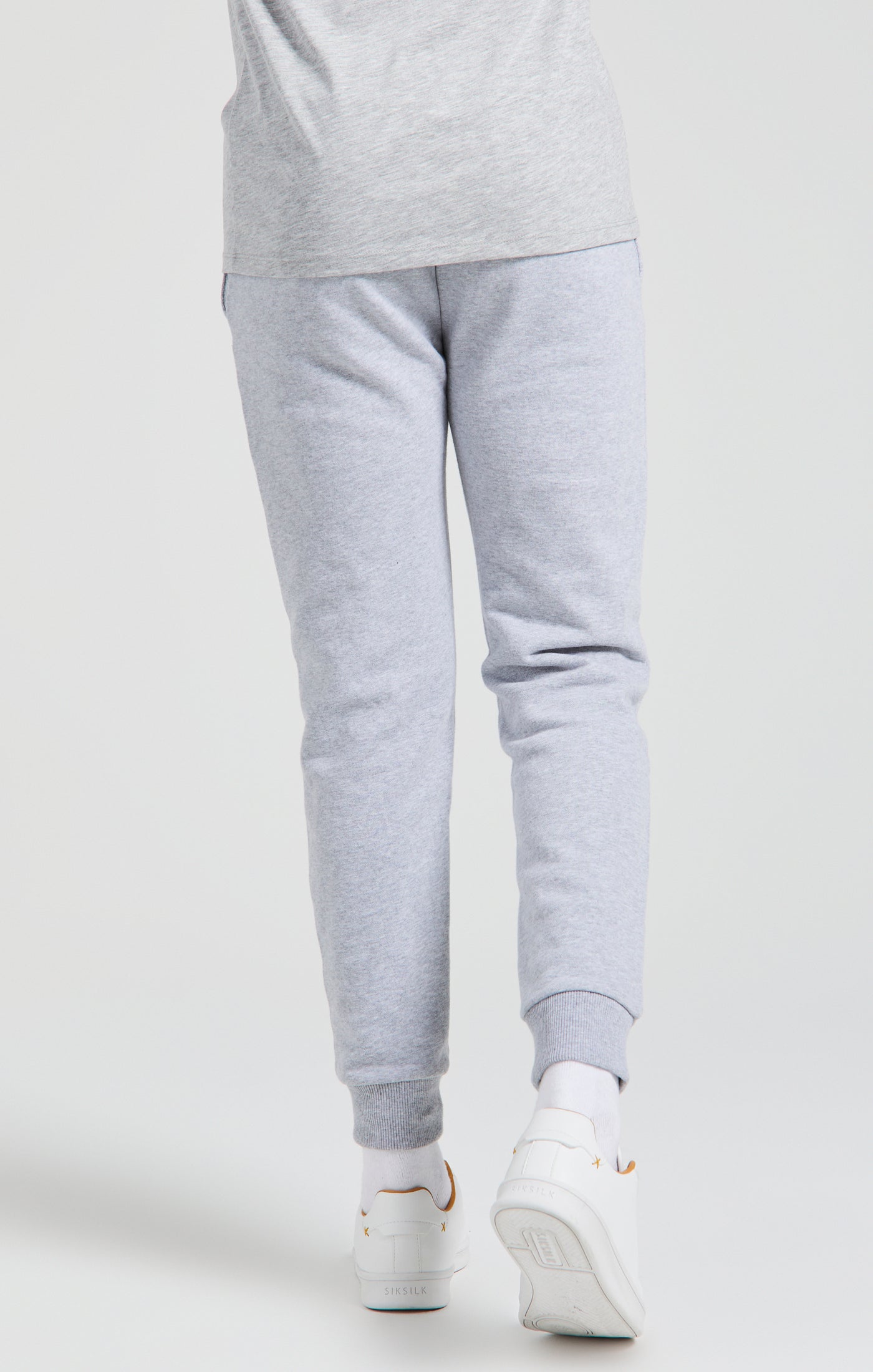 Load image into Gallery viewer, Boys Messi x SikSilk Grey Marl Fleece Pant (3)