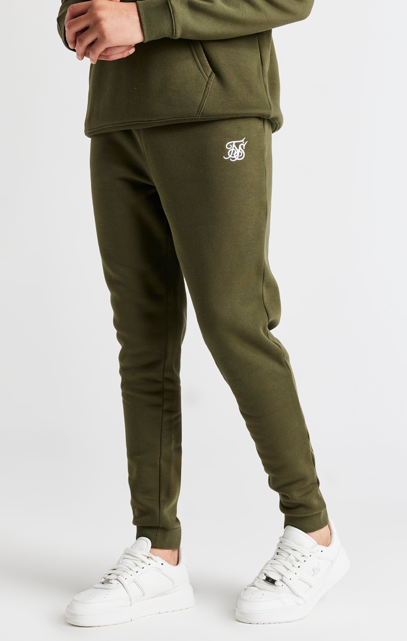 Load image into Gallery viewer, Boys Khaki Cuffed Jogger