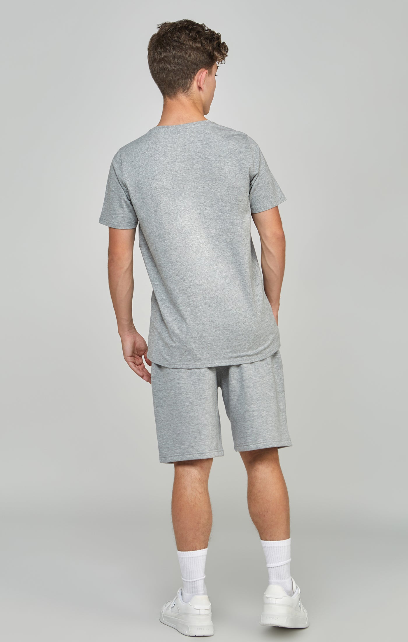 Load image into Gallery viewer, Boys Grey Essentials Fleece Short (4)