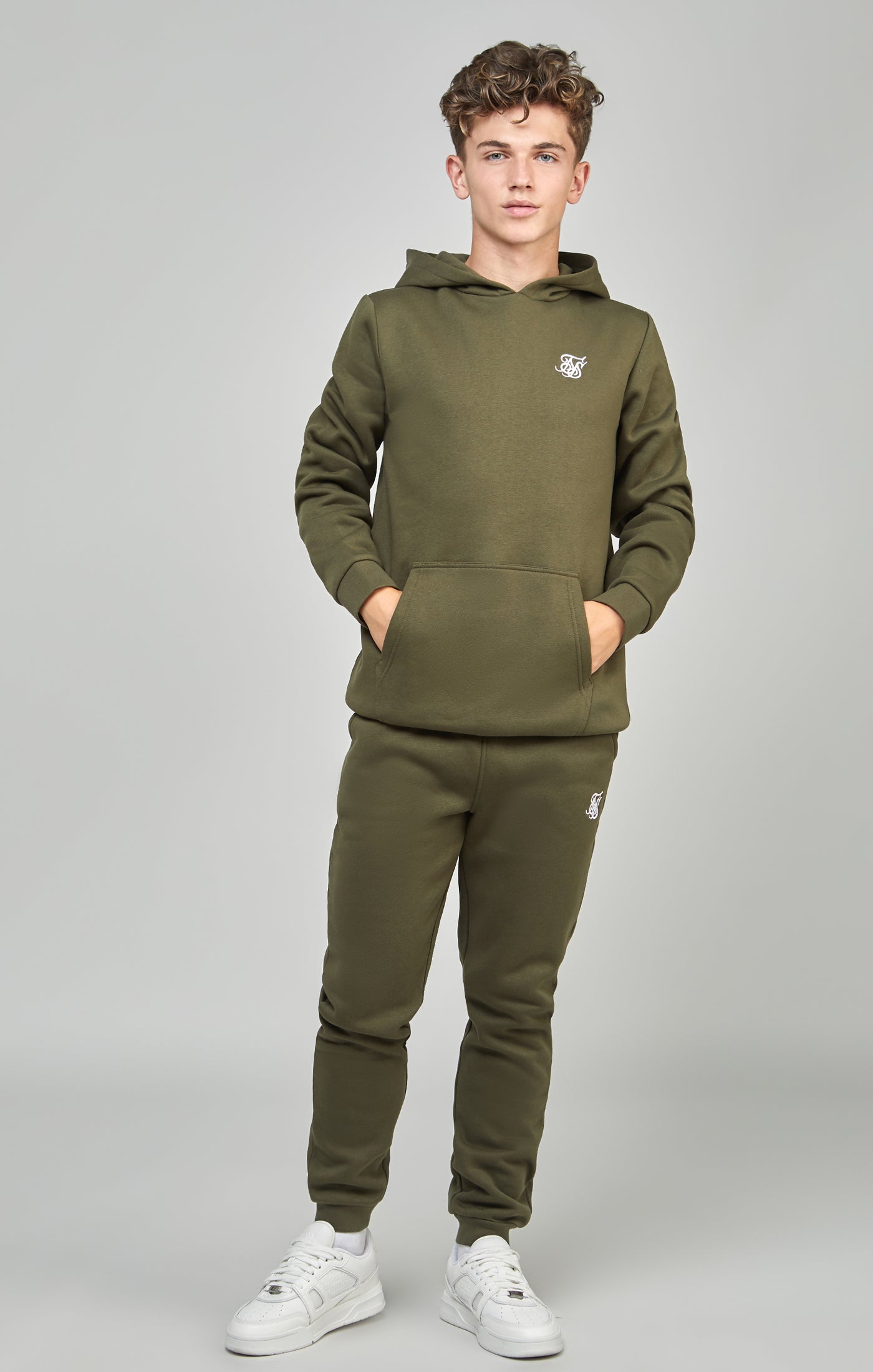 Load image into Gallery viewer, Boys Khaki Essentials Jogger (2)